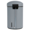 Poubelle salle de bain à pédale 3L Gris Souris Poubelle salle de bain à pédale 3L Gris Souris