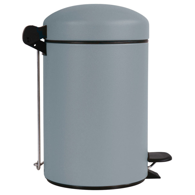 Poubelle salle de bain à pédale 3L Gris Souris Poubelle salle de bain à pédale 3L Gris Souris