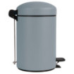 Poubelle salle de bain à pédale 3L Gris Souris Poubelle salle de bain à pédale 3L Gris Souris