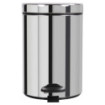 Poubelle salle de bain à pédale 3L Inox Poubelle salle de bain à pédale 3L Inox