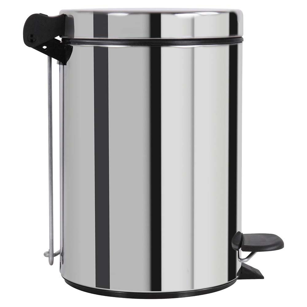 Poubelle salle de bain à pédale 3L Inox Poubelle salle de bain à pédale 3L Inox