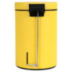 Poubelle salle de bain à pédale 3L Jaune Mimosa