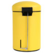 Poubelle salle de bain à pédale 3L Jaune Mimosa