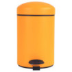 Poubelle salle de bain à pédale 3L Jaune Pamplemousse