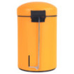Poubelle salle de bain à pédale 3L Jaune Pamplemousse Poubelle salle de bain à pédale 3L Jaune Pamplemousse