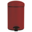 Poubelle salle de bain à pédale 3L Rouge Cerise Poubelle salle de bain à pédale 3L Rouge Cerise