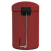 Poubelle salle de bain à pédale 3L Rouge Cerise Poubelle salle de bain à pédale 3L Rouge Cerise