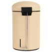 Poubelle salle de bain à pédale 3L Sable Poubelle salle de bain à pédale 3L Sable
