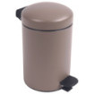 Poubelle salle de bain à pédale 3L Taupe Poubelle salle de bain à pédale 3L Taupe