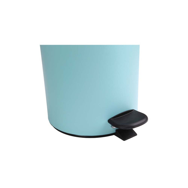 Poubelle salle de bain à pédale 3L Vert d'Eau