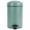 Poubelle salle de bain à pédale 3L Vert Natura Poubelle salle de bain à pédale 3L Vert Natura