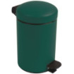 Poubelle salle de bain à pédale 3L Vert Sapin Poubelle salle de bain à pédale 3L Vert Sapin