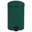 Poubelle salle de bain à pédale 3L Vert Sapin Poubelle salle de bain à pédale 3L Vert Sapin