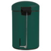 Poubelle salle de bain à pédale 3L Vert Sapin Poubelle salle de bain à pédale 3L Vert Sapin