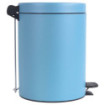 Poubelle salle de bain à pédale 5L Bleu Céleste Poubelle salle de bain à pédale 5L Bleu Céleste