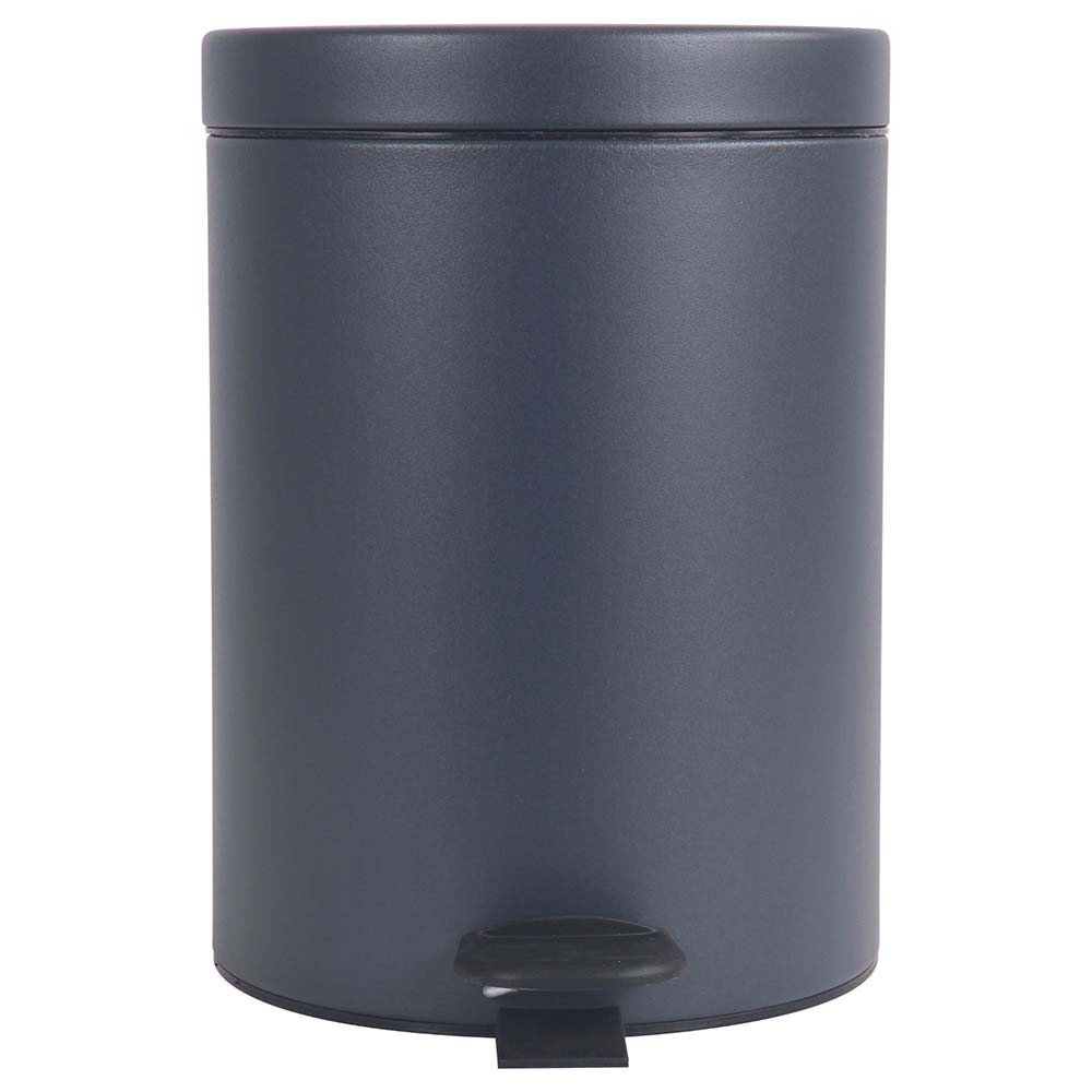 Poubelle salle de bain à pédale 5L Gris Anthracite Poubelle salle de bain à pédale 5L Gris Anthracite