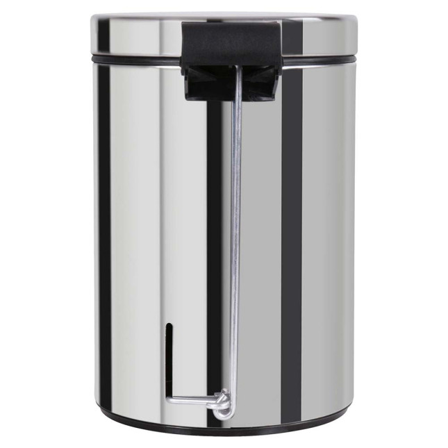 Poubelle salle de bain à pédale 5L Inox Poubelle salle de bain à pédale 5L Inox