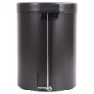 Poubelle salle de bain à pédale 5L Noir Basalte Poubelle salle de bain à pédale 5L Noir Basalte