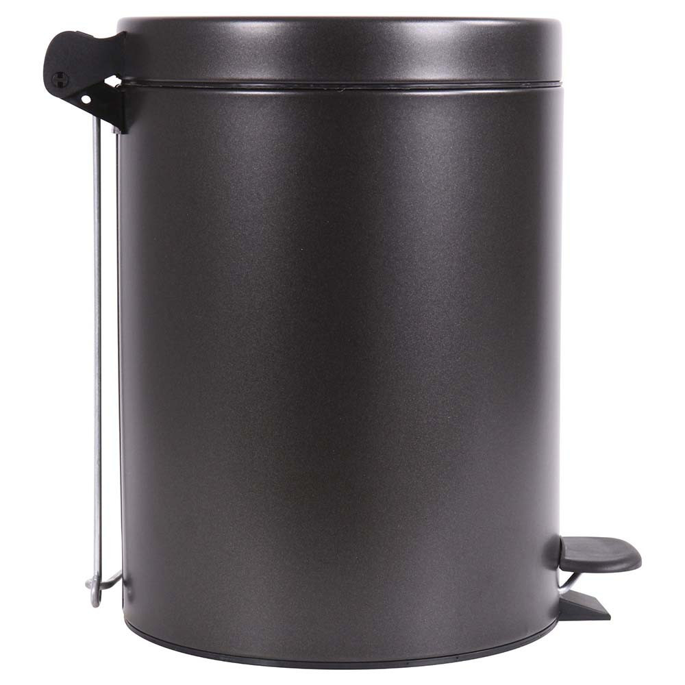 Poubelle salle de bain à pédale 5L Noir Basalte Poubelle salle de bain à pédale 5L Noir Basalte