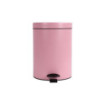 Poubelle salle de bain à pédale 5L Rose Dragée Poubelle salle de bain à pédale 5L Rose Dragée