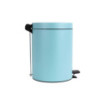 Poubelle salle de bain à pédale 5L Vert d'Eau