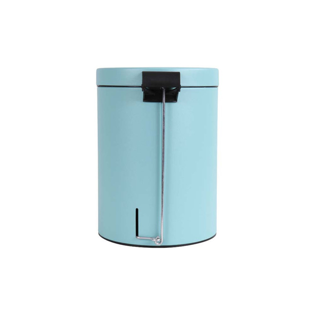 Poubelle salle de bain à pédale 5L Vert d'Eau