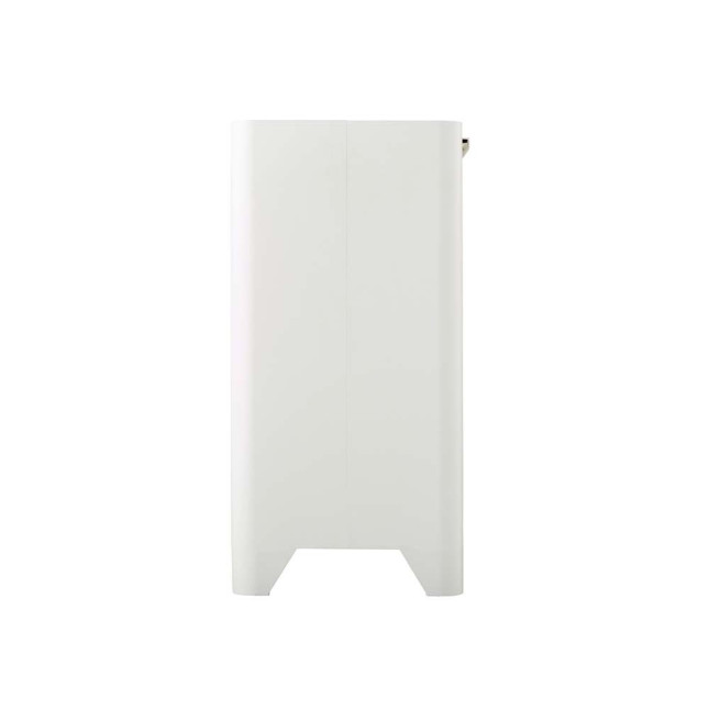 Poubelle cuisine de tri sélectif 2x20L avec seaux Blanc Coton Poubelle cuisine de tri sélectif 2x20L avec seaux Blanc Coton