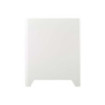 Poubelle cuisine de tri sélectif 2x20L avec seaux Blanc Coton