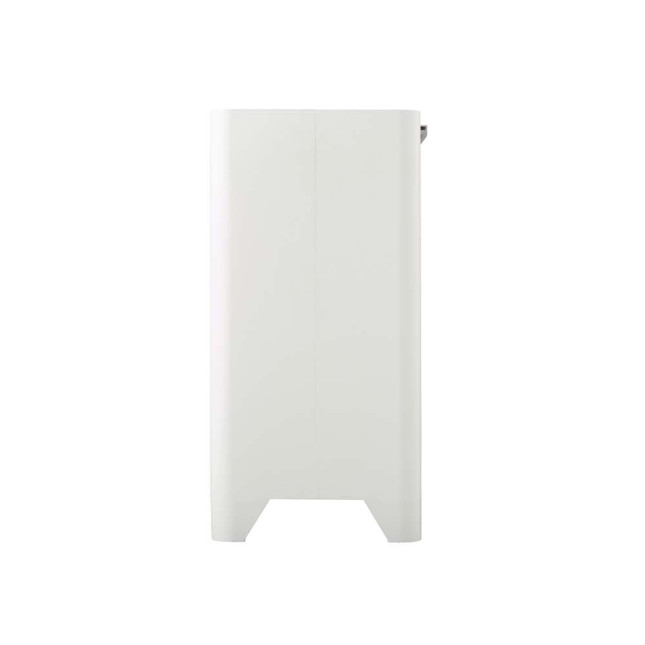 Poubelle cuisine de tri sélectif 2x20L avec seaux Blanc Coton/Gris galet Poubelle cuisine de tri sélectif 2x20L avec seaux Blanc Coton/Gris galet