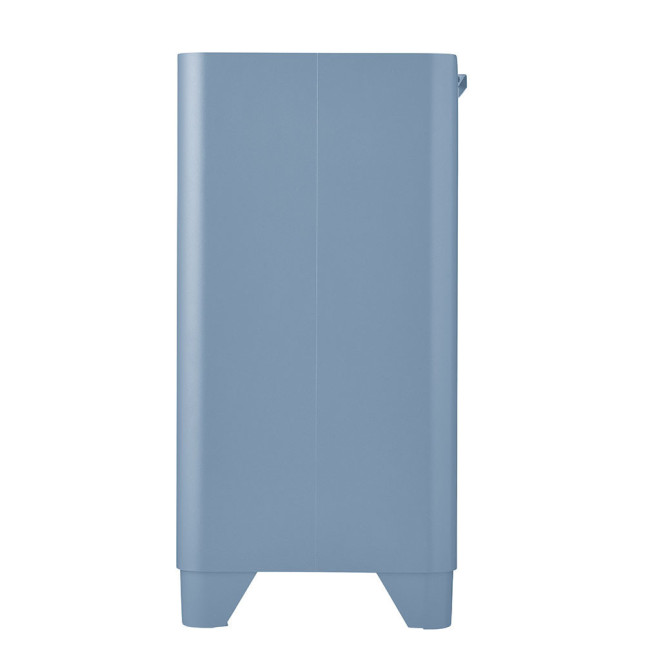 Poubelle cuisine de tri sélectif 2x20L avec seaux Bleu Lavande Poubelle cuisine de tri sélectif 2x20L avec seaux Bleu Lavande
