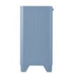 Poubelle cuisine de tri sélectif 2x20L avec seaux Bleu Lavande Poubelle cuisine de tri sélectif 2x20L avec seaux Bleu Lavande