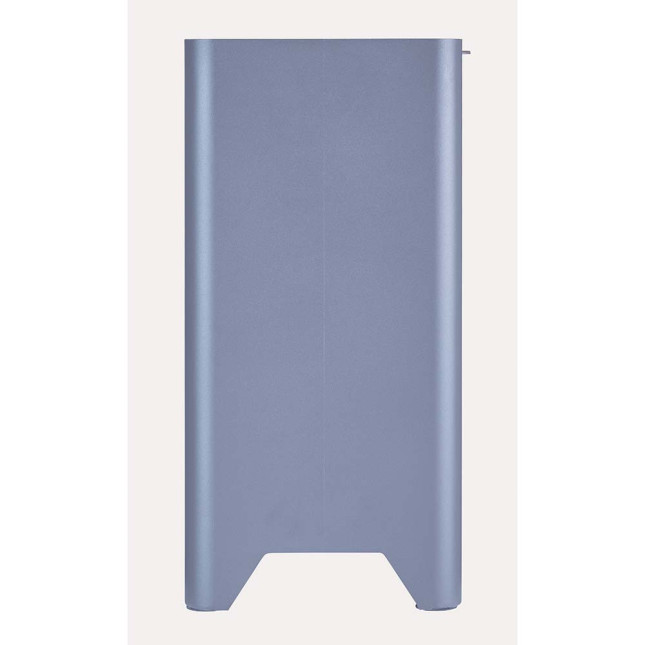 Poubelle cuisine de tri sélectif 2x20L avec seaux Bleu Lavande