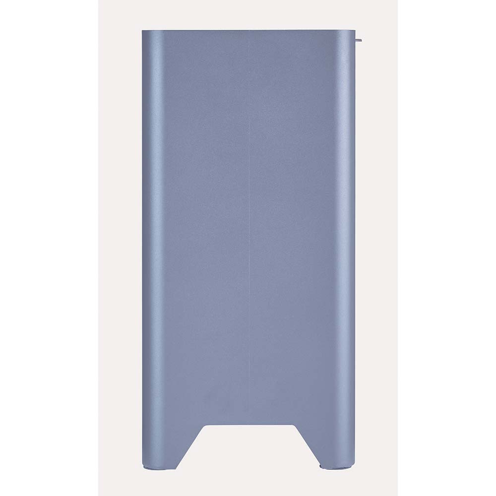 Poubelle cuisine de tri sélectif 2x20L avec seaux Bleu Lavande