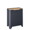 Poubelle cuisine de tri sélectif 2x20L avec seaux Gris Anthracite Poubelle cuisine de tri sélectif 2x20L avec seaux Gris Anthracite