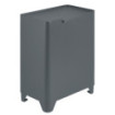 Poubelle cuisine de tri sélectif 2x20L avec seaux Gris Ardoise Poubelle cuisine de tri sélectif 2x20L avec seaux Gris Ardoise