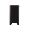 Poubelle cuisine de tri sélectif 2x20L avec seaux Noir Basalte