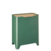 Poubelle cuisine de tri sélectif 2x20L avec seaux Vert Natura