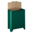 Poubelle cuisine de tri sélectif 2x20L avec seaux Vert Sapin Poubelle cuisine de tri sélectif 2x20L avec seaux Vert Sapin
