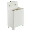 Poubelle cuisine de tri sélectif 2x30L Blanc Coton Poubelle cuisine de tri sélectif 2x30L Blanc Coton