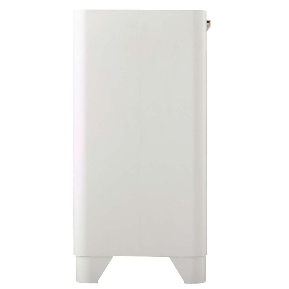Poubelle cuisine de tri sélectif 2x30L Blanc Coton Poubelle cuisine de tri sélectif 2x30L Blanc Coton