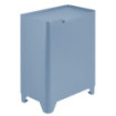 Poubelle cuisine de tri sélectif 2x30L Bleu Lavande Poubelle cuisine de tri sélectif 2x30L Bleu Lavande