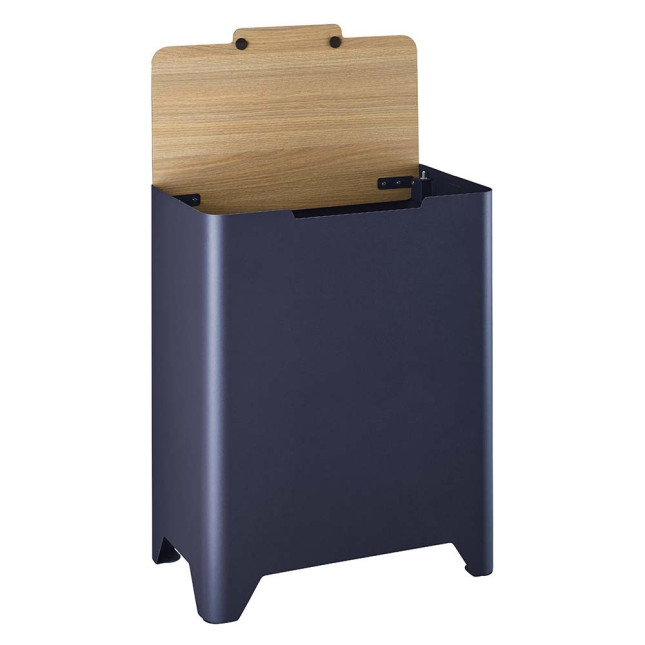 Poubelle cuisine de tri sélectif 2x30L Bleu Minéral Poubelle cuisine de tri sélectif 2x30L Bleu Minéral