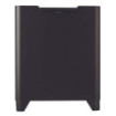 Poubelle cuisine de tri sélectif 2x30L Noir Basalte Poubelle cuisine de tri sélectif 2x30L Noir Basalte