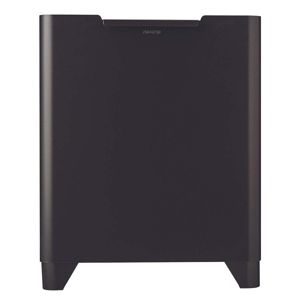 Poubelle cuisine de tri sélectif 2x30L Noir Basalte