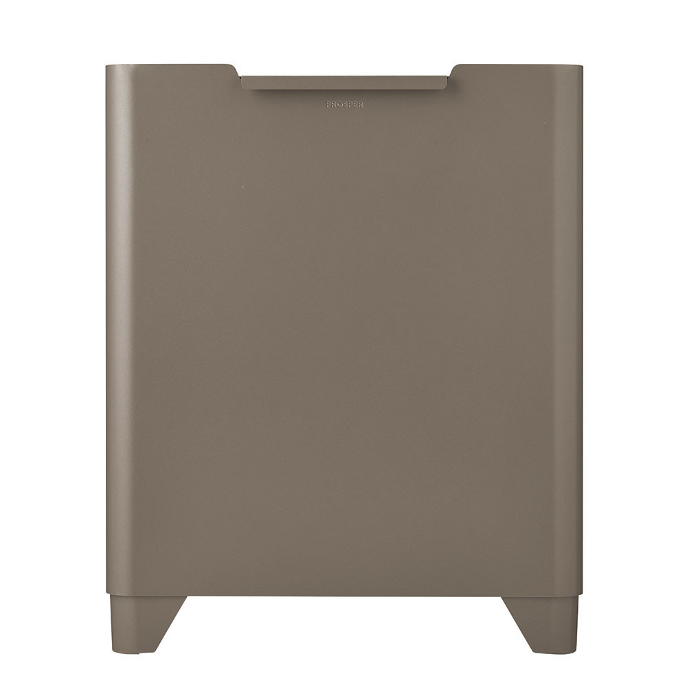 Poubelle cuisine de tri sélectif 2x30L Taupe Poubelle cuisine de tri sélectif 2x30L Taupe