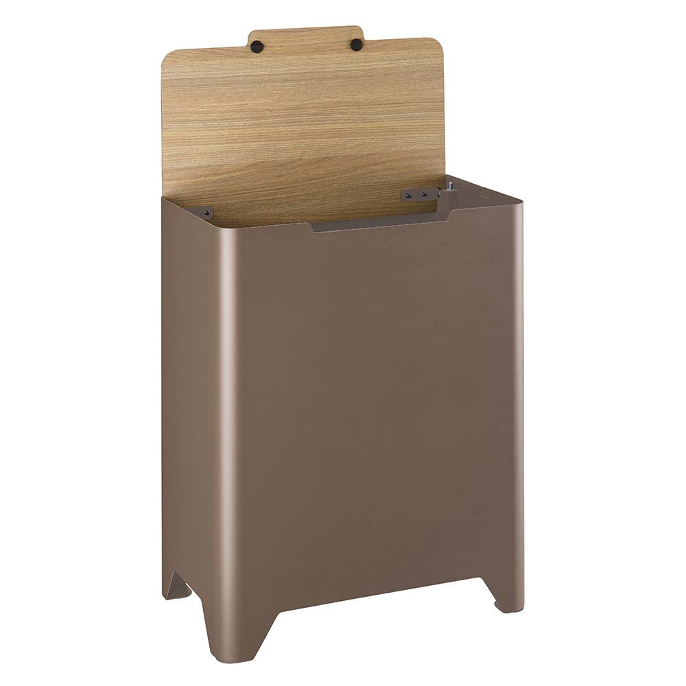 Poubelle cuisine de tri sélectif 2x30L Taupe Poubelle cuisine de tri sélectif 2x30L Taupe