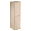 Poubelle cuisine de tri sélectif 2x20L avec seaux Beige Astral