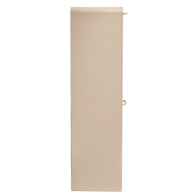 Poubelle cuisine de tri sélectif 2x20L avec seaux Beige Astral