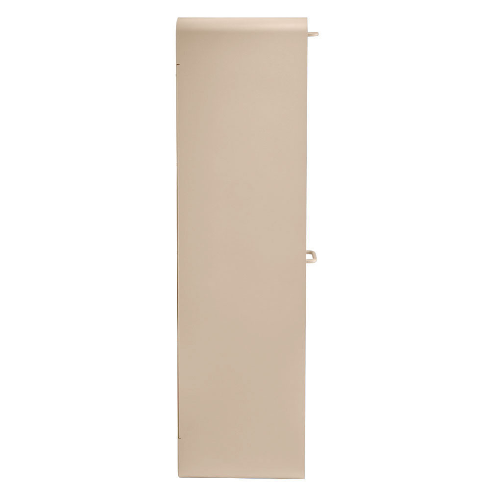 Poubelle cuisine de tri sélectif 2x20L avec seaux Beige Astral