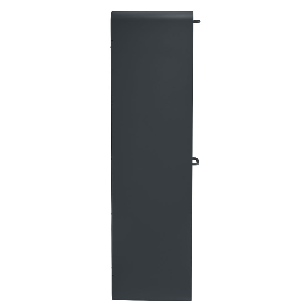 Poubelle cuisine de tri sélectif 2x20L avec seaux Gris Anthracite Poubelle cuisine de tri sélectif 2x20L avec seaux Gris Anthracite